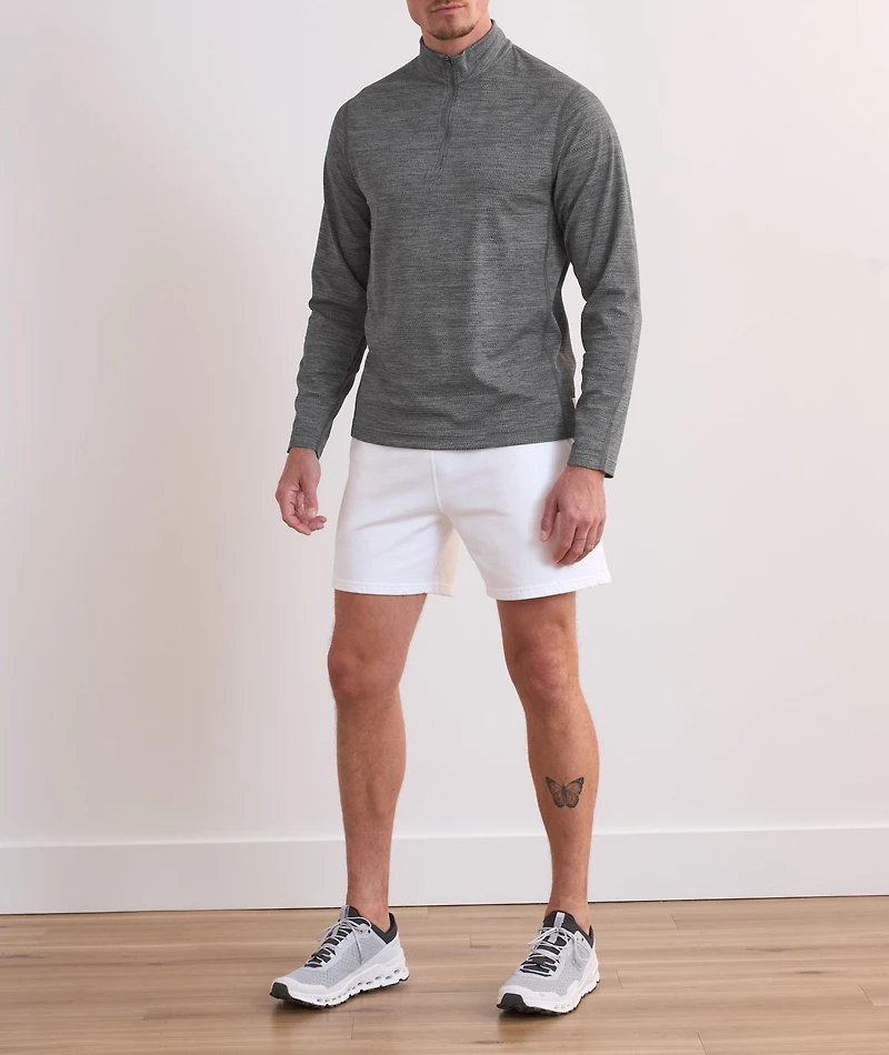 Standard-Fit Solotex Mesh Quarter-Zip