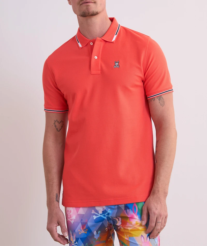 Stirling Cotton Piqué Polo