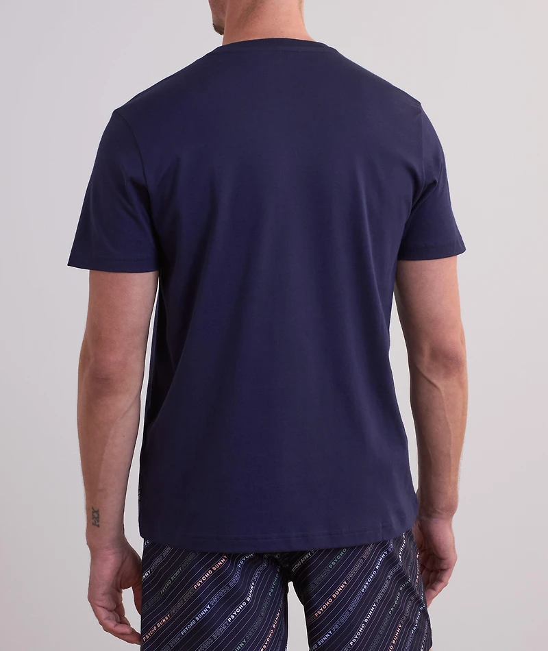 New Castle Embroidered Graphic T-Shirt