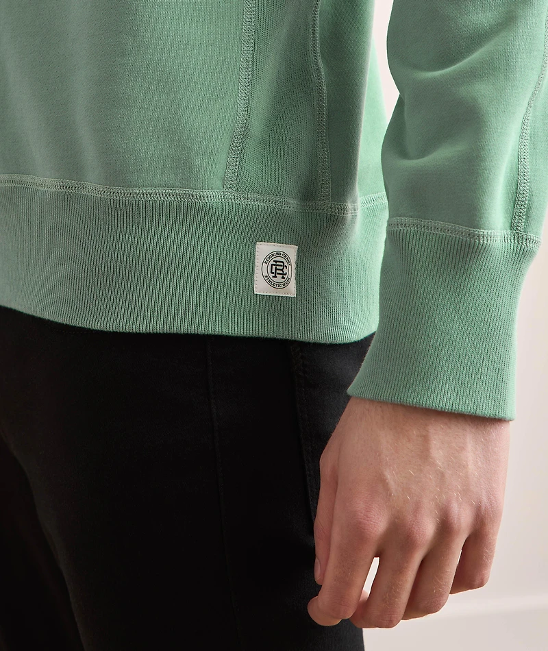 Midweight Terry Cotton Crewneck Sweatshirt