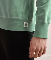 Midweight Terry Cotton Crewneck Sweatshirt