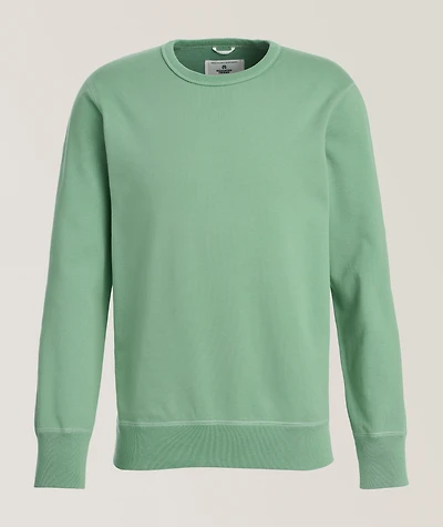 Midweight Terry Cotton Crewneck Sweatshirt