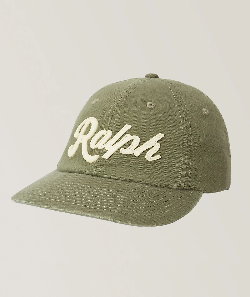 Logo Appliqué Baseball Cap 