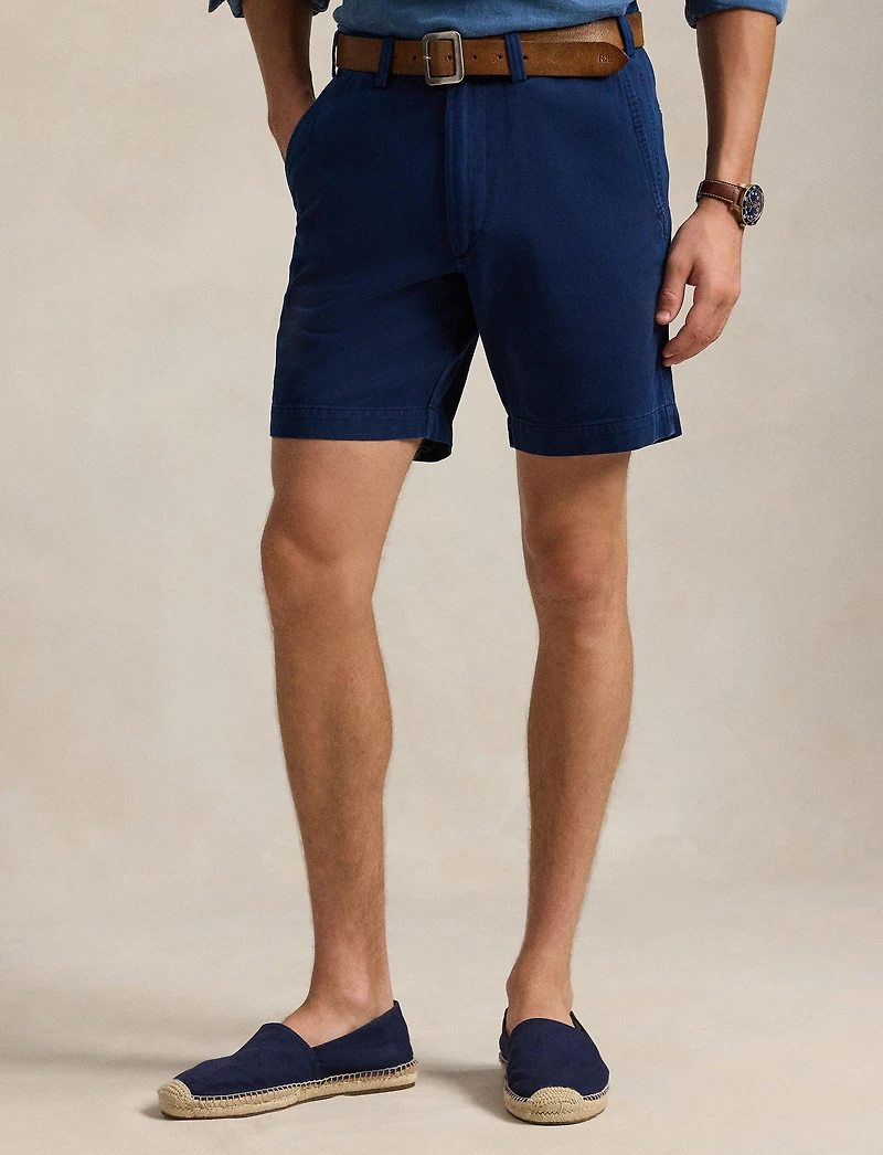 Salinger Cotton Twill Chino Shorts