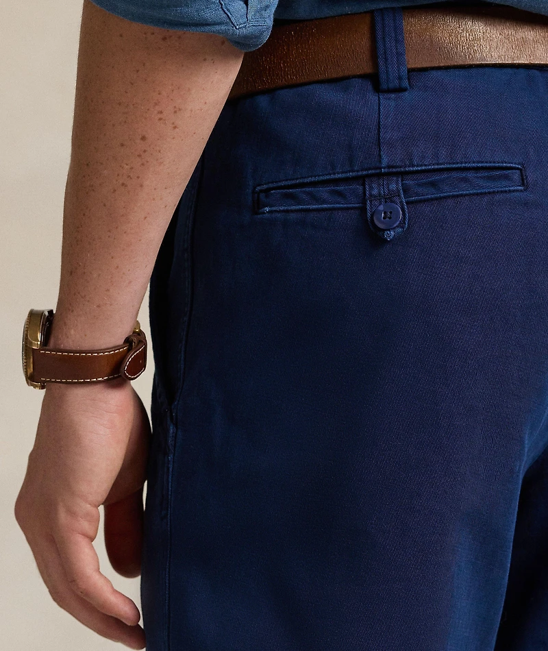 Salinger Cotton Twill Chino Shorts