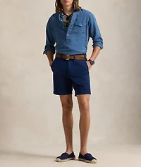 Salinger Cotton Twill Chino Shorts