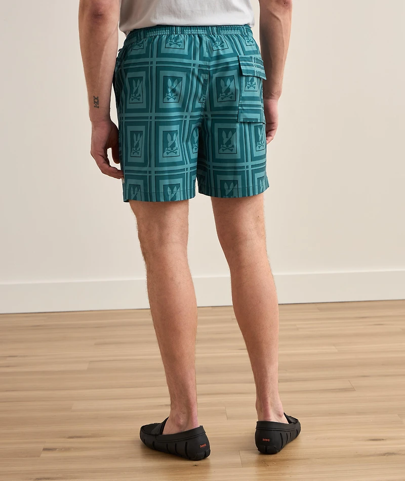 Oak City Deep Dive Logo Swim Shorts