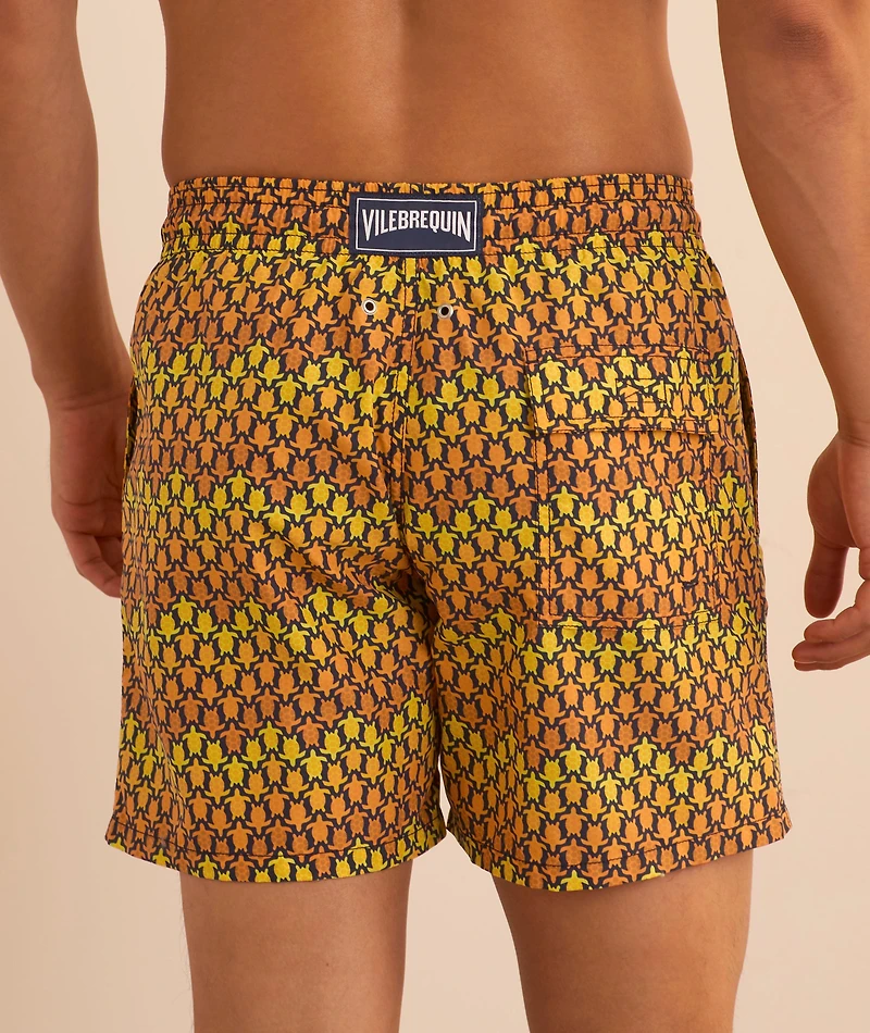 Herringbone Turtles Swim Shorts