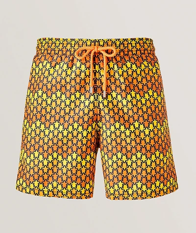 Herringbone Turtles Swim Shorts