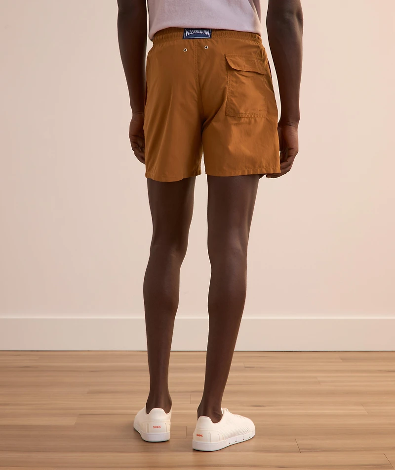 Solid Swim Shorts