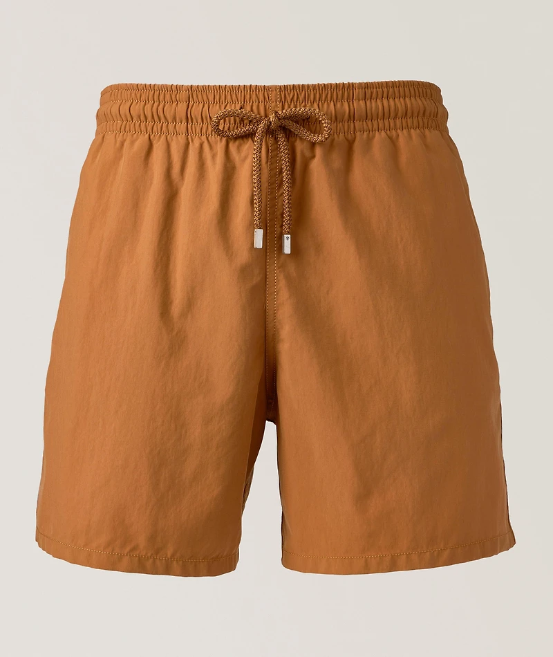Solid Swim Shorts