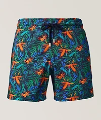 Tropical Flower Stretch Swim Shorts