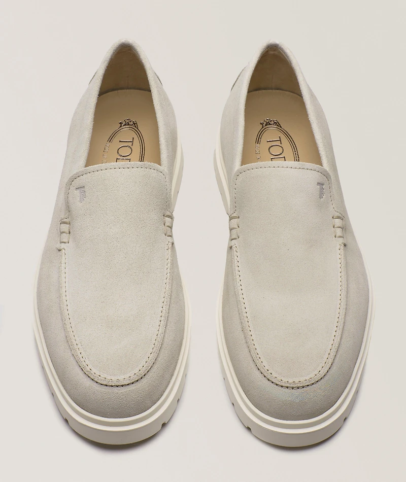 Suede Loafers