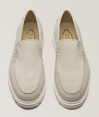 Suede Loafers