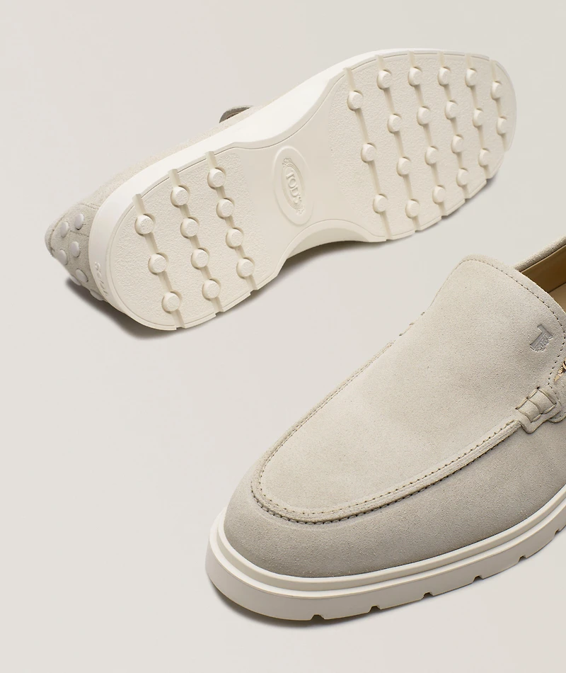 Suede Loafers