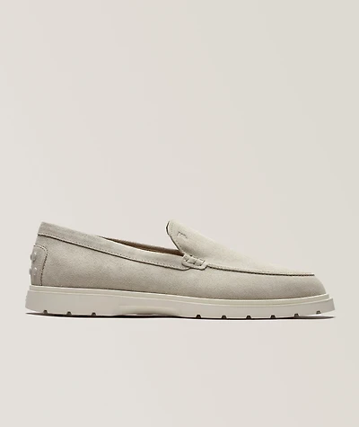 Suede Loafers