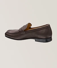 Grain Leather Penny Loafers