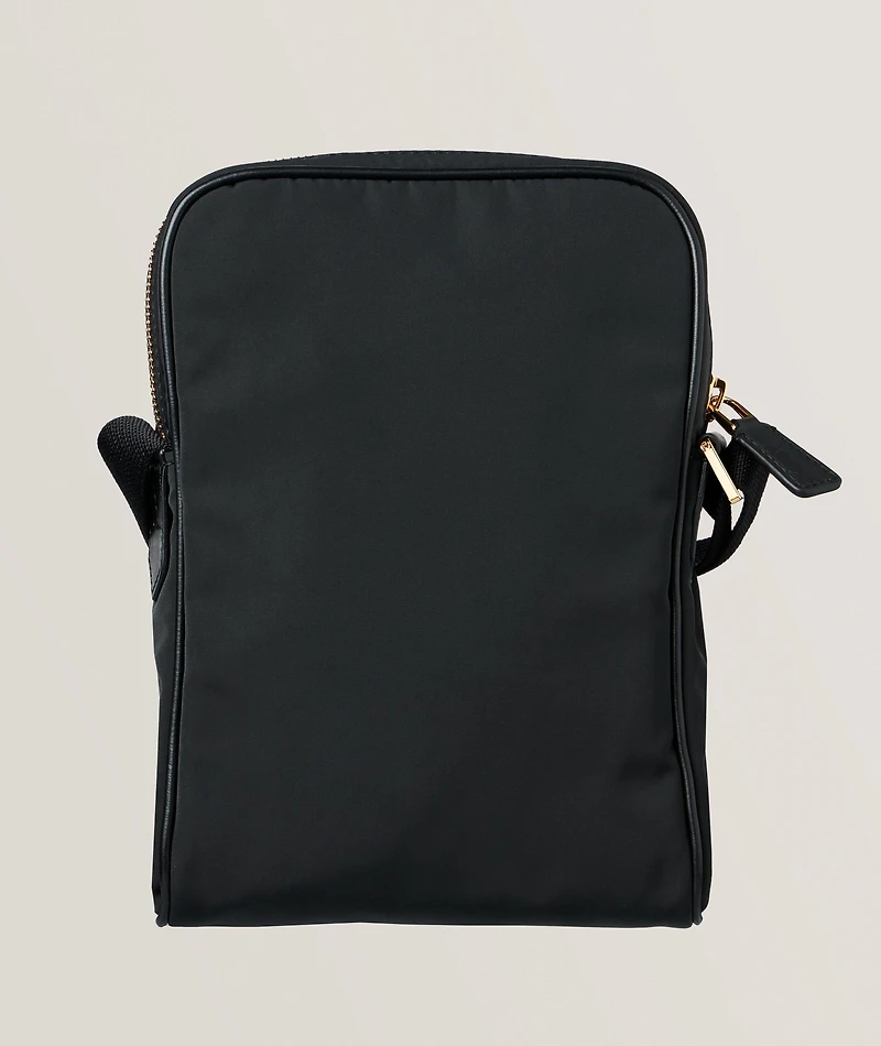 Recycled Nylon Mini Messenger Bag 