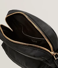 Recycled Nylon Mini Messenger Bag 