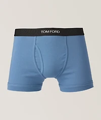 Stretch-Cotton Jersey Boxer Brief