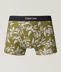 Keith Floral Stretch-Cotton Boxers