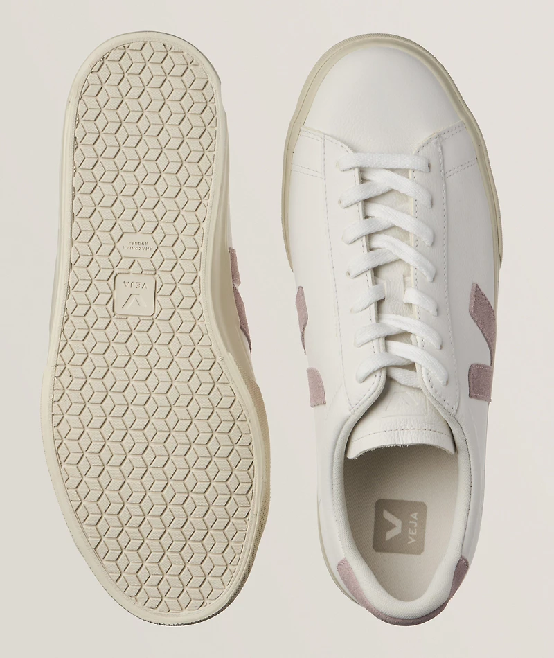 Campo Logo Leather Sneakers