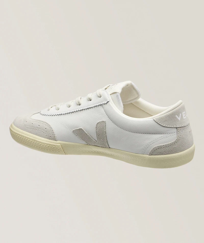 Volley Suede & Leather Wingtip Sneakers