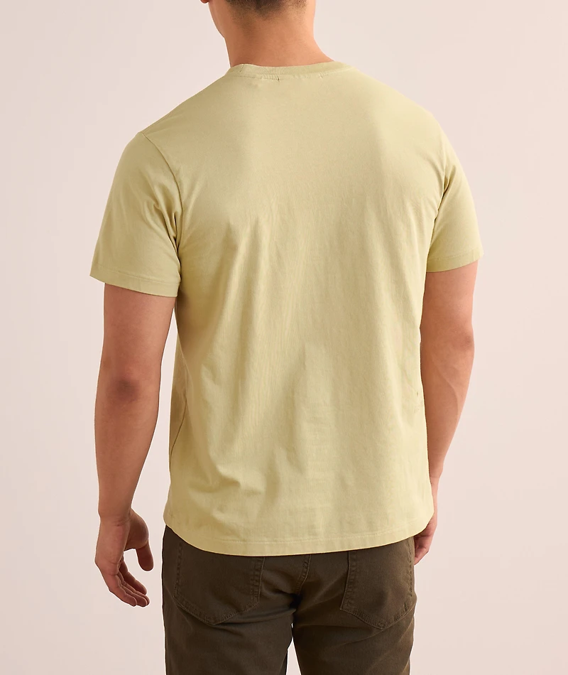 Cotton Logo Crewneck T-Shirt
