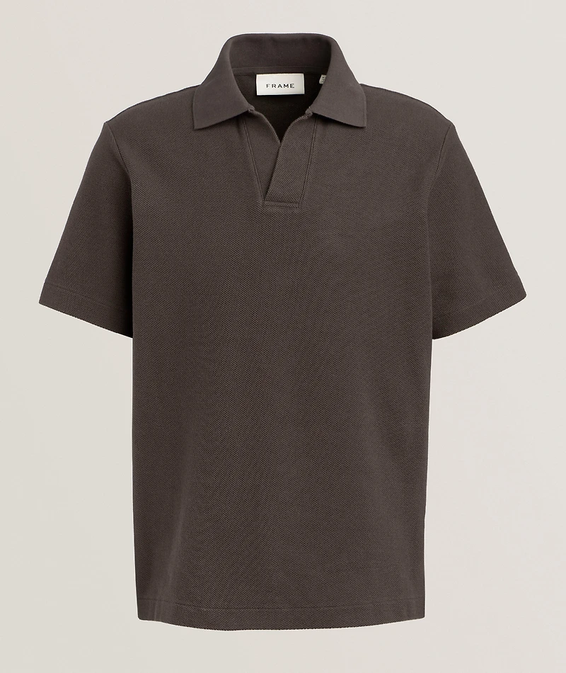Jacquard Cuban Collar Polo