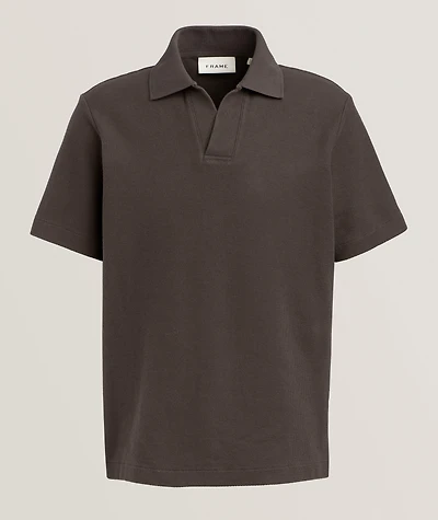 Jacquard Cuban Collar Polo