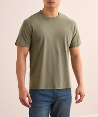Cotton Embroidered Logo T-Shirt