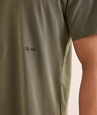 Cotton Embroidered Logo T-Shirt