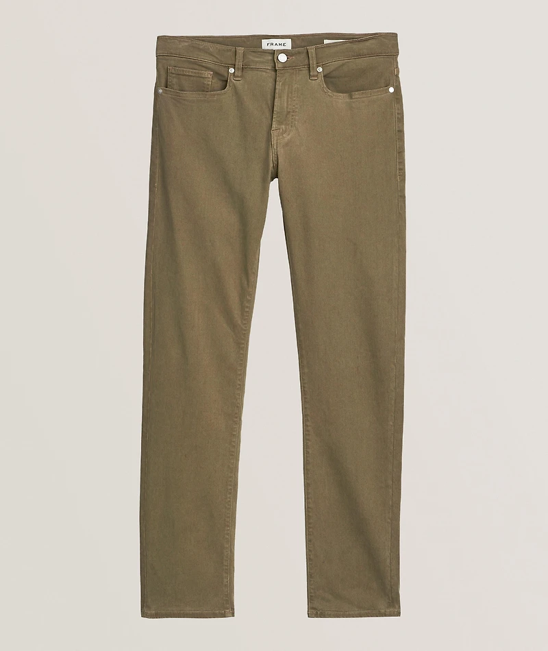 L'Homme Slim Five-Pocket Pants