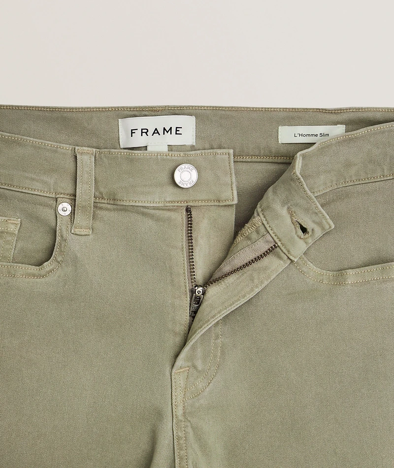 L'Homme Slim Five-Pocket Pants