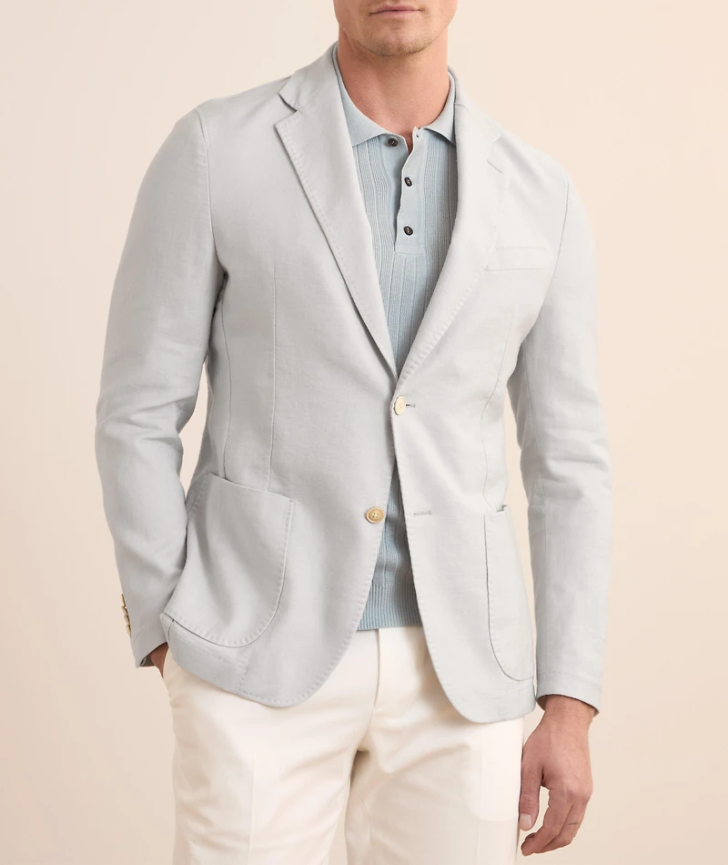 Linen-Lyocell Sport Jacket