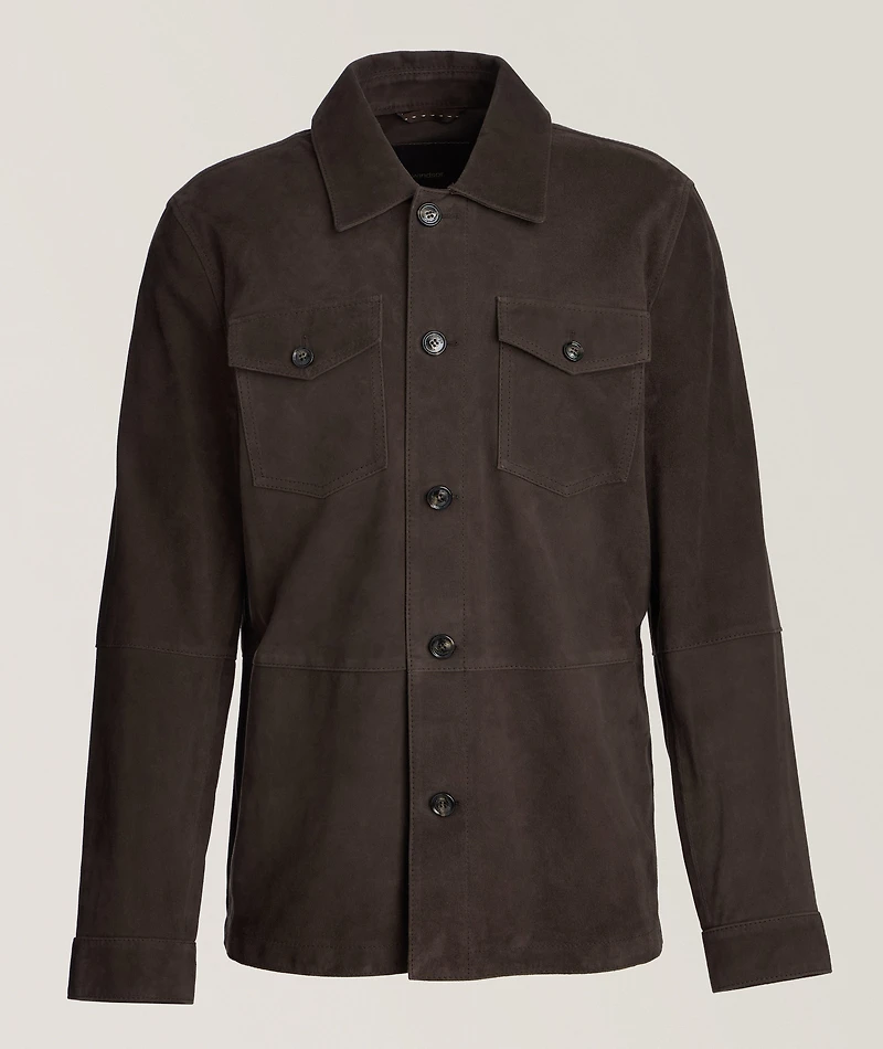 Suede Overshirt