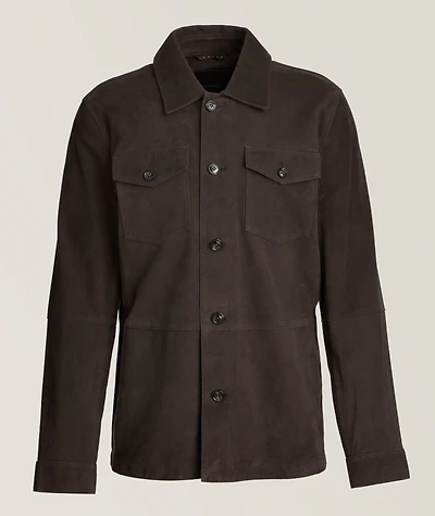 Suede Overshirt