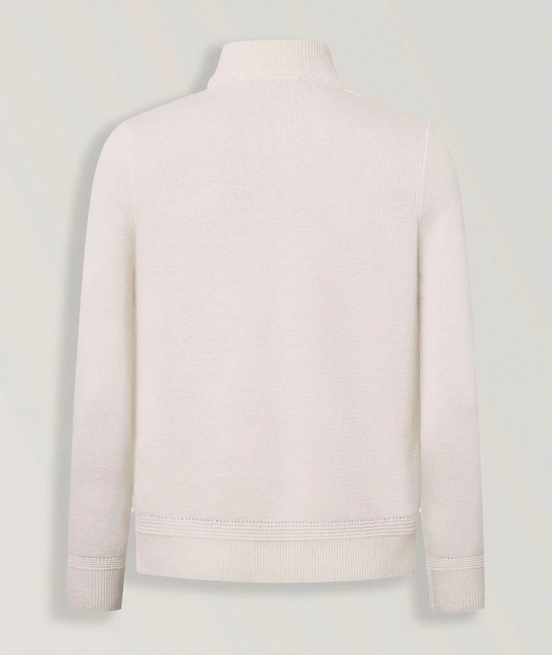 Calino Hybrid Full-Zip Sweater