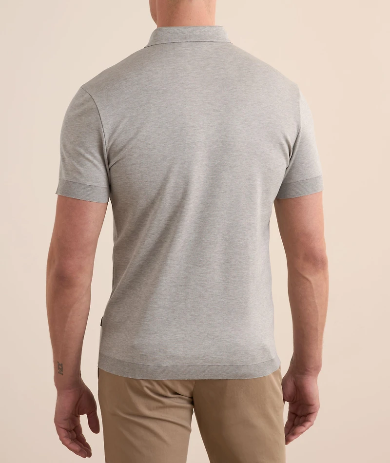 Cotton Knit Polo