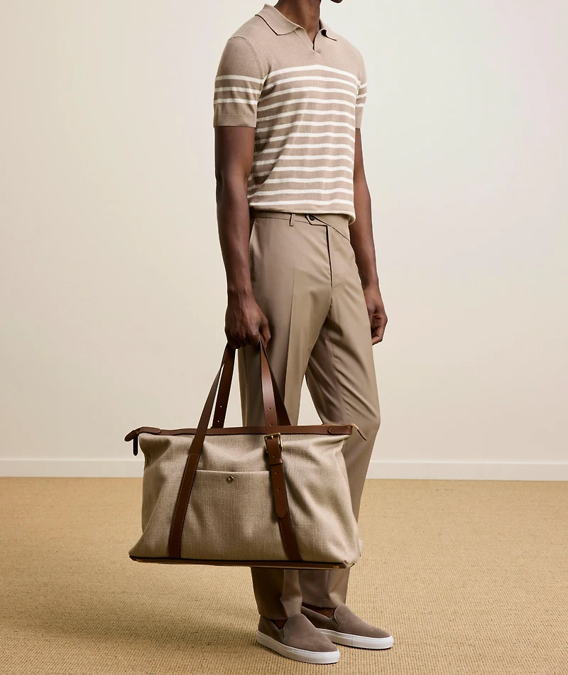 Lindo Stripe Cotton Knit Polo