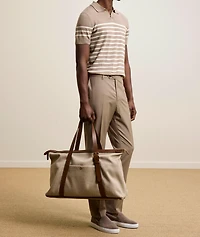 Lindo Stripe Cotton Knit Polo