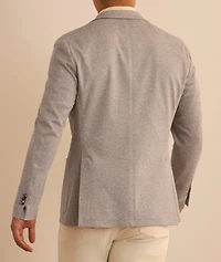 Mélange Cotton-Blend Sport Jacket