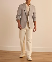 Mélange Cotton-Blend Sport Jacket