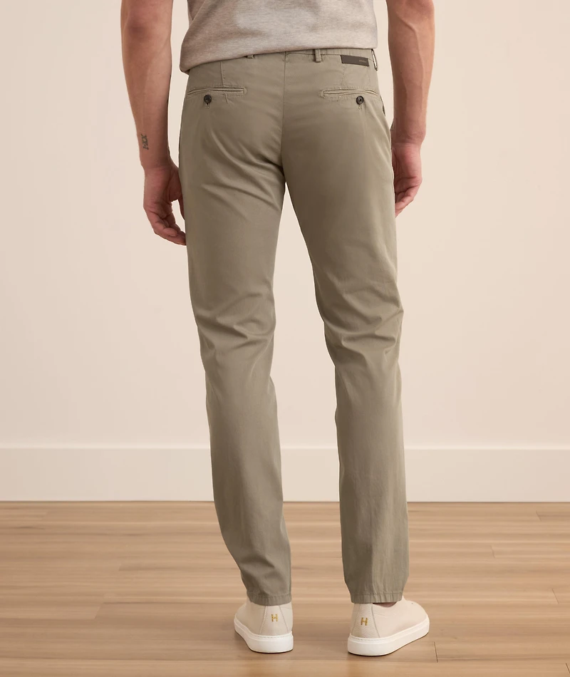 Stretch-Cotton Slim Pants