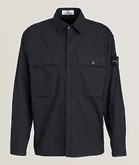 Tela Stretch-Cotton Overshirt