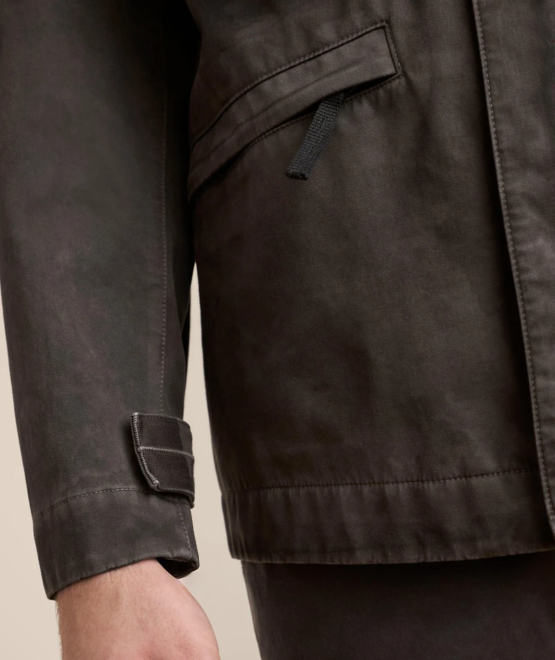 Raso Gommato 3L Laser Camo Raincoat