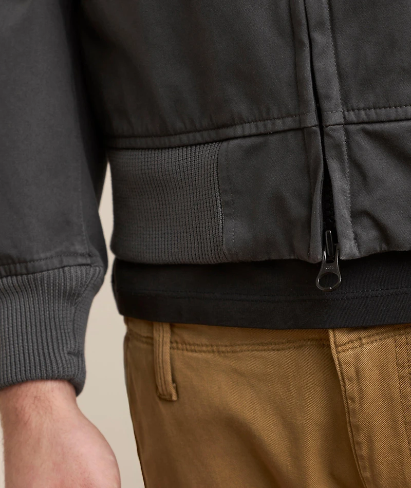 Raso Gommato 3L Bomber Jacket