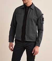 Cotton Zipper Overshirt