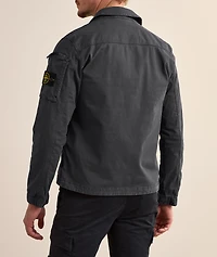 Cotton Zipper Overshirt