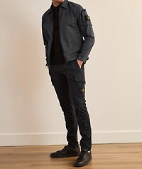 Cotton Zipper Overshirt